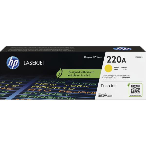 HP 220A Yellow Original LaserJ