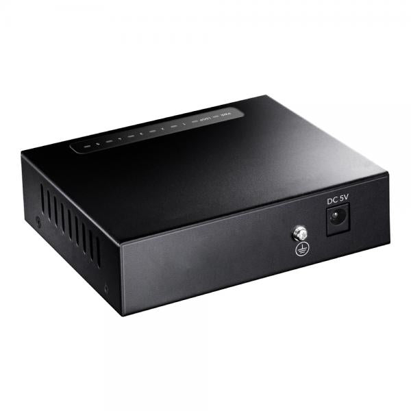 CUDY GS105 - SWITCH 5 PT GIGABIT - METAL CHASSIS
