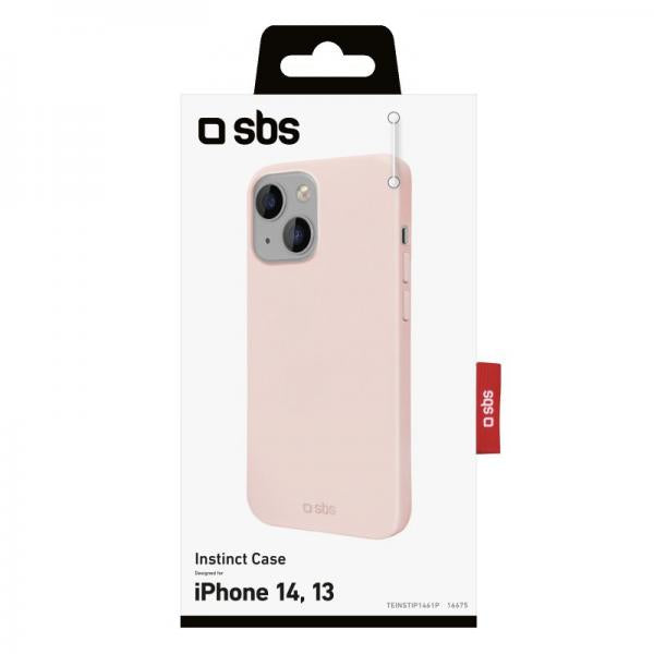 SBS Cover Instinct per iPhone 14/iPhone 13 - (SBS TEINSTIP1461P custodia per cellulare 15,5 cm (6.1") Rosa)