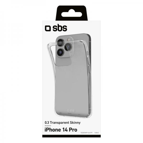 SBS Cover Skinny per iPhone 14 Pro - (SBS TESKINIP1461PT custodia per cellulare 15,5 cm (6.1") Trasparente)