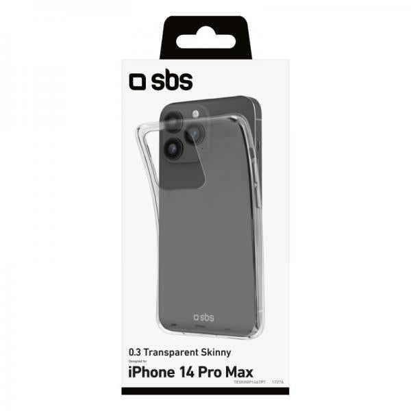 SBS Cover Skinny per iPhone 14 Pro Max - (SBS TESKINIP1467PT custodia per cellulare 17 cm (6.7") Trasparente)