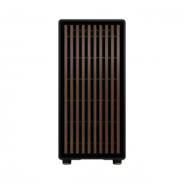 FRACTAL CASE MID TOWER NORTH CHARCOAL BLACK TG DARK