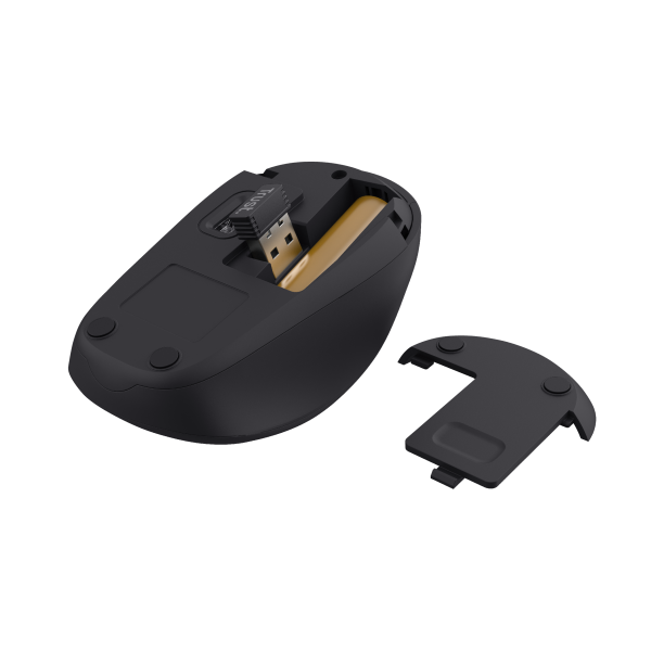 Trust Yvi+ mouse Ufficio Mano destra RF Wireless Ottico 1600 DPI