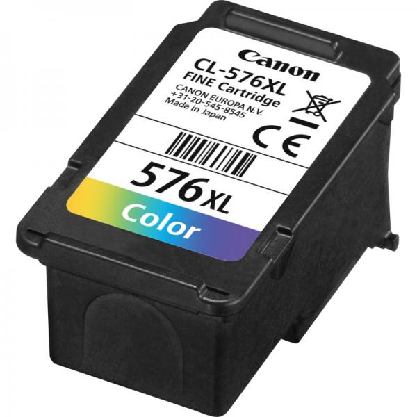 CANON CL-576XL TRICOLOR (5441C001) - CARTUCCIA ORIGINALE ALTA CAPACITA''