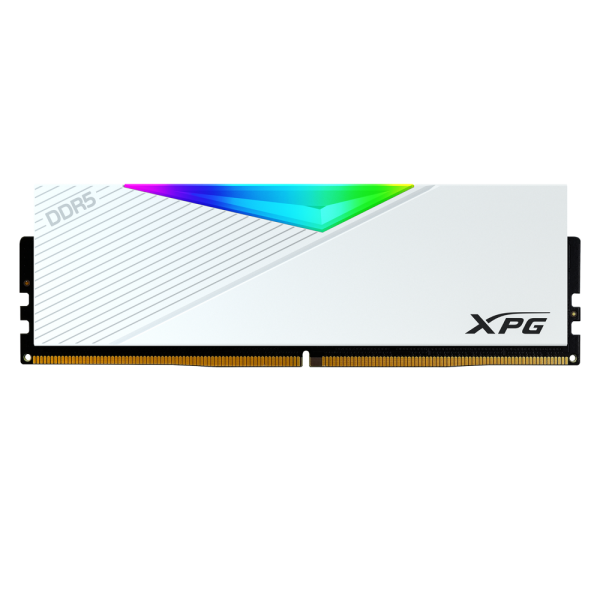 MEM DDR5 ADATA XPG LANCER RGB 32GB 2x16GB) 6400MHz WHITE AX5U6400C3216G-DCL