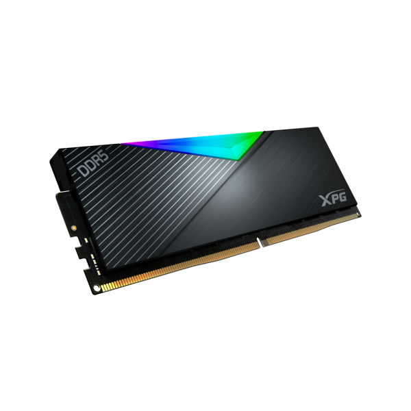 MEM DDR5 ADATA XPG LANCER RGB 32GB (2x16GB) 6000MH BLACK AX5U6000C3016G-DCL