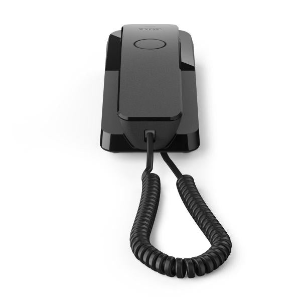 GIGASET DESK 200 (NERO) - TELEFONO CORDED - COMPATIBILE CENTRALINI TELEFONICI E APPARECCHI ACUSTICI