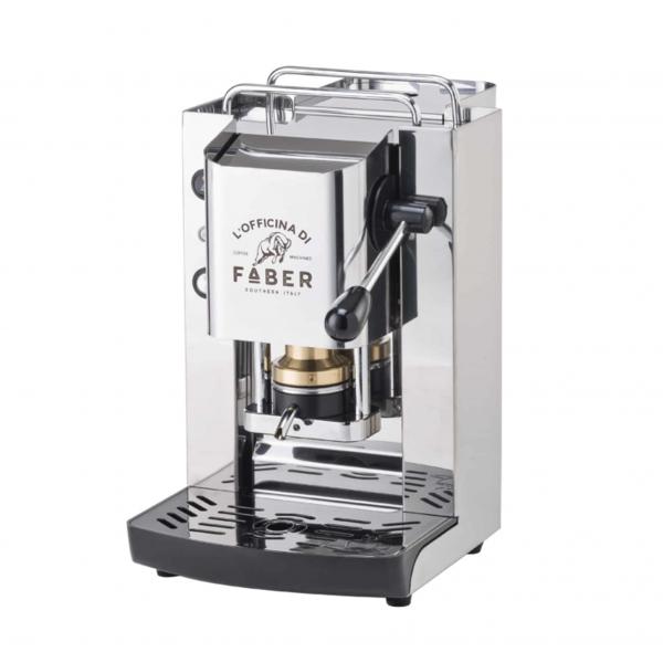 FABER PRO TOTAL INOX BASIC - MACCHINA PER CAFFE'' - PRESSACIALDA IN OTTONE - ELETTROVALVOLA E TERMOSTATO 95 - TELAIO IN ACCIAIO