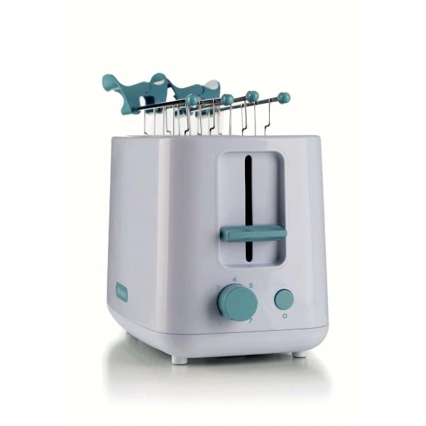 ARIETE BREAKFAST (0157/04) - TOSTAPANE ELETTRICO - 7 LIVELLI DORATURA - ESPULSIONE AUTOMATICA - 760W