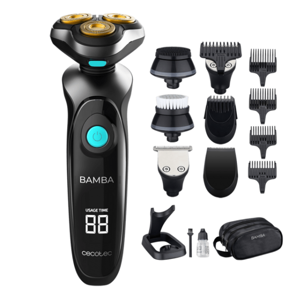 CECOTEC BAMBA PRECISIONCARE RASOIO 10 IN 1 BATTERIA LITIO WATERPROOF