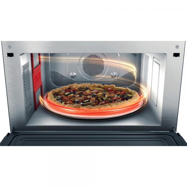 Whirlpool Supreme Chef MWSC 9133 SX Nero, Acciaio inox Microonde combinato Superficie piana 33 L 1000 W