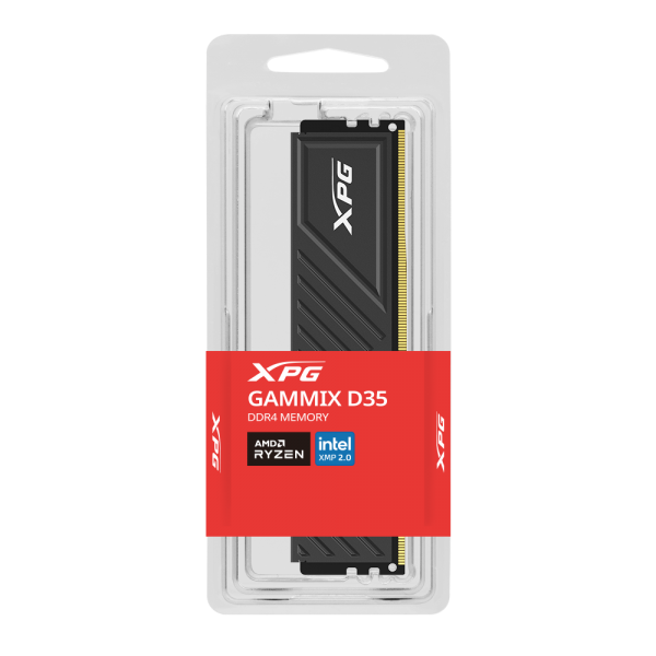 MEM ADATA XPG GAMMIX D35 8GB 3600MHz NERA DDR4 RET - AX4U36008G18I-SBKD35