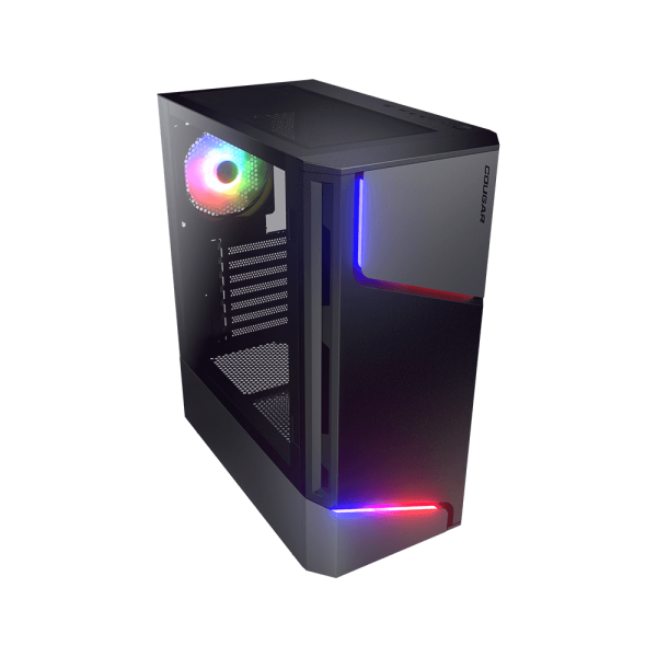 COUGAR CASE MID TOWER MX360 RGB LED STRIP & 120mm FAN