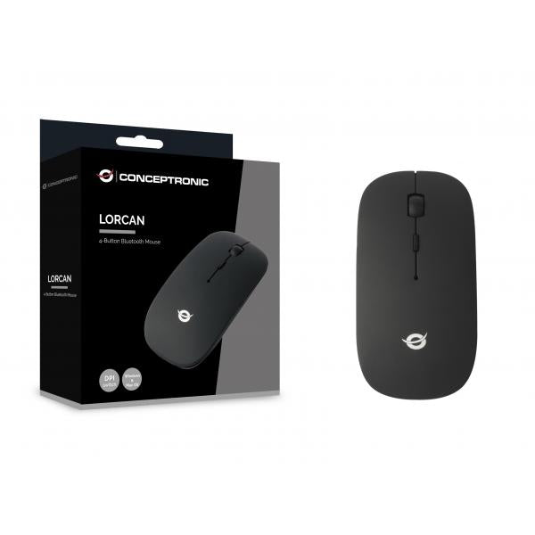 CONCEPTRONIC LORCAN01B - MOUSE BLUETOOTH - 4 PULSANTI - DPI SWITCH (800/1200/1600)