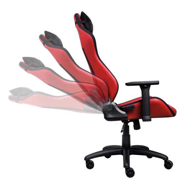 Trust GXT 714 RUYA Sedia per gaming universale Nero, Rosso