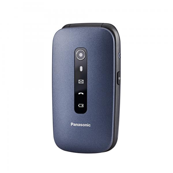 PANASONIC KX-TU550EXC BLUE EASY PHONE 4G CLAMSHELL 2.8"