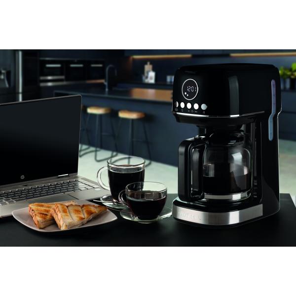 ARIETE MODERNA (1396/02) - MACCHINA PER CAFFE'' AMERICANO CON FILTRO - 15 TAZZE - PROGRAMMABILE FINO A 24H - PANNELLO LCD