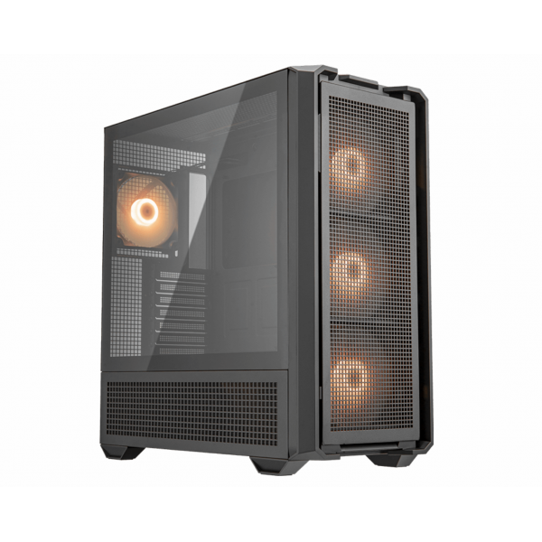 COUGAR CASE TOWER MX600 RGB BLK 3*140+120mm ARGB FAN