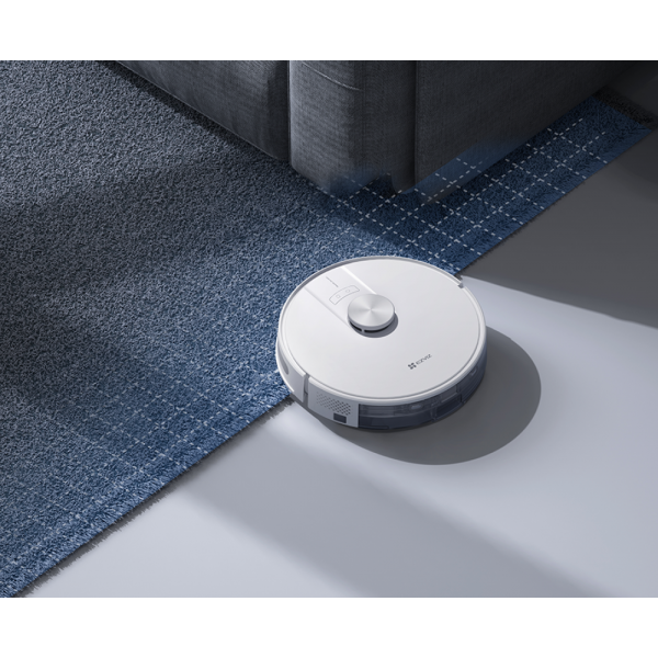 EZVIZ RE4 PLUS ROBOT ASPIRAPOLVERE LAVAPAVIMENTI WHITE CON BASE SVUOTAPOLVERE
