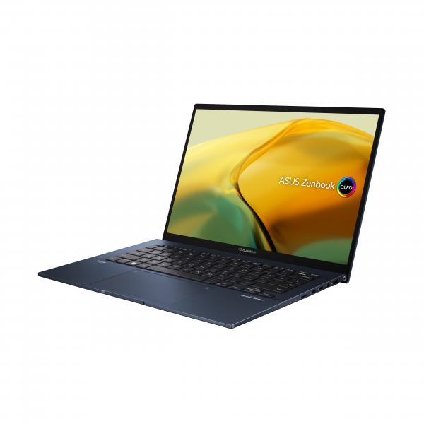 ASUS Zenbook 14 OLED UX3402VA-KM559W Intel Core i7 i7-13700H Computer portatile 35,6 cm (14") 2.8K 16 GB LPDDR5-SDRAM 512 GB SSD Wi-Fi 6E (802.11ax) Windows 11 Home Blu