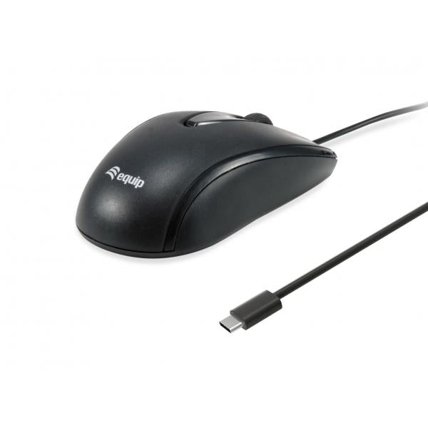 EQUIP 245116 - MOUSE WIRED USB-C - 1000 DPI