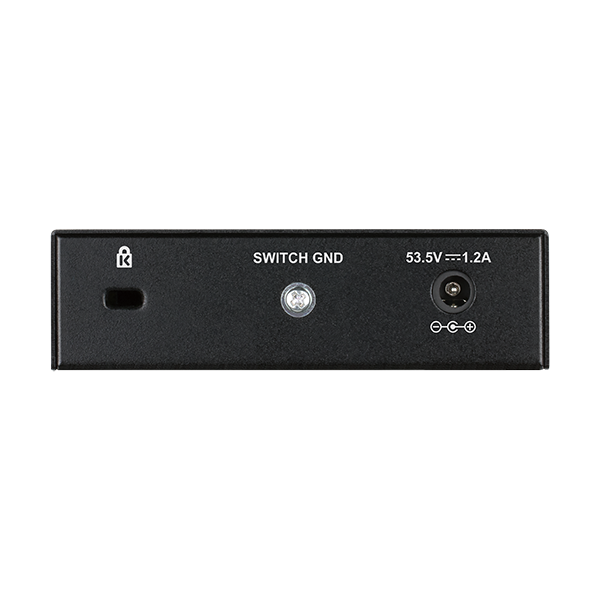 D-LINK DGS-1005P - DESKTOP SWITCH 5 PORTE GIGABIT POE+