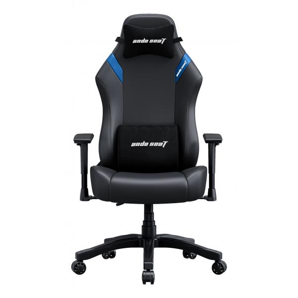 ANDASEAT LUNA SEDIA GAMING TAGLIA L IN PVC NERO/BLU