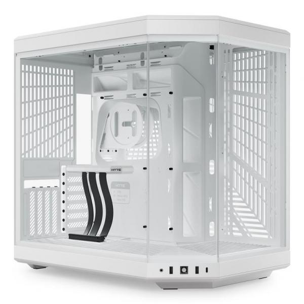 HYTE CASE MID TOWER DC Y70 WHT/WHT 4xSLOTS GPU 3*TG CS-HYTE-Y70-WW