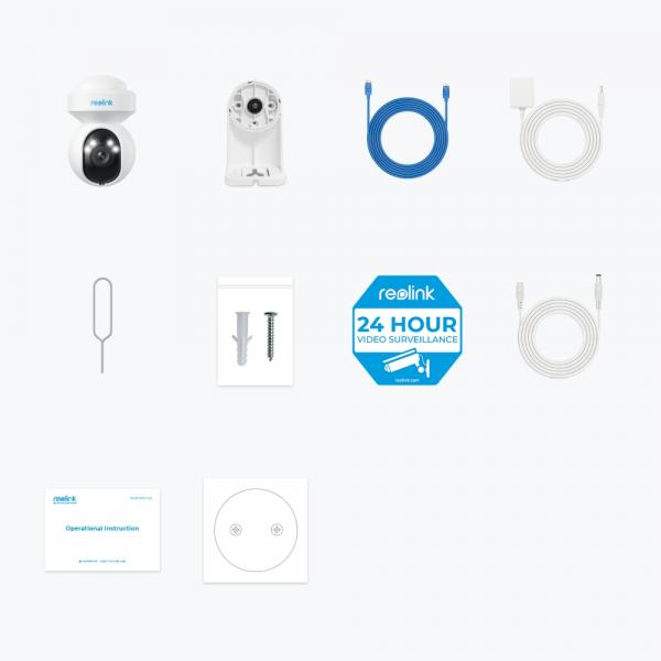 REOLINK E SERIES E560 (WCE1PT4K01) - TELECAMERA MOTORIZZATA 4K WI-FI