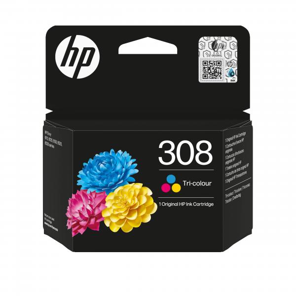 HP 308 COLOR (7FP20UE) - CARTUCCIA ORIGINALE