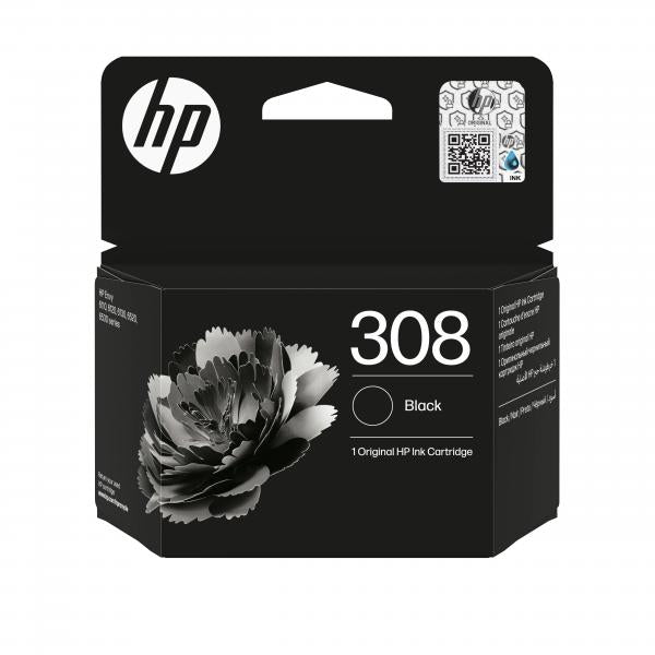 HP 308 BLACK (7FP21UE) - CARTUCCIA ORIGINALE