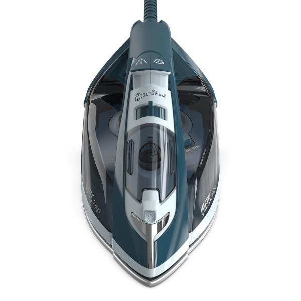 Imetec 9041 ferro da stiro Ferro da stiro a secco e a vapore Piastra in Ceramica Blu, Azzurro