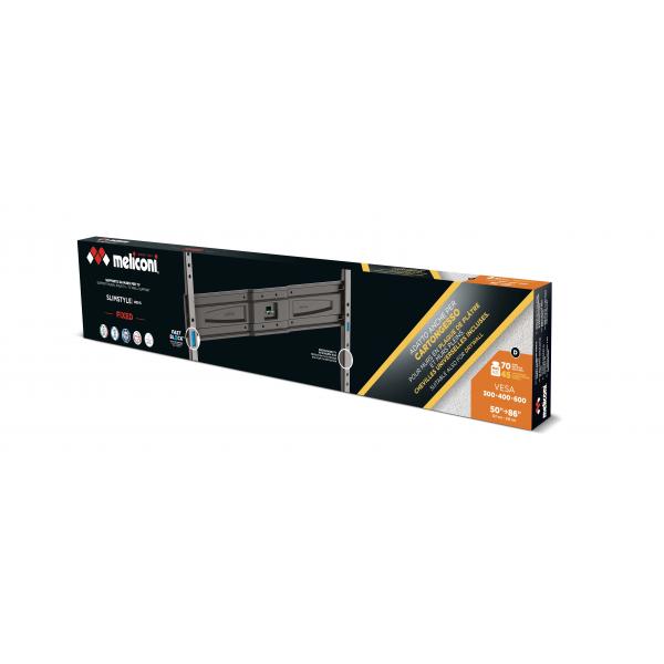 Meliconi Slimstyle Plus 600S CG 2,18 m (86") Nero