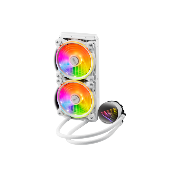 ADATA DISSIPATORE CPU ACQUA LEVANTE X 240 ARGB WHITE RGB mirror pump head
