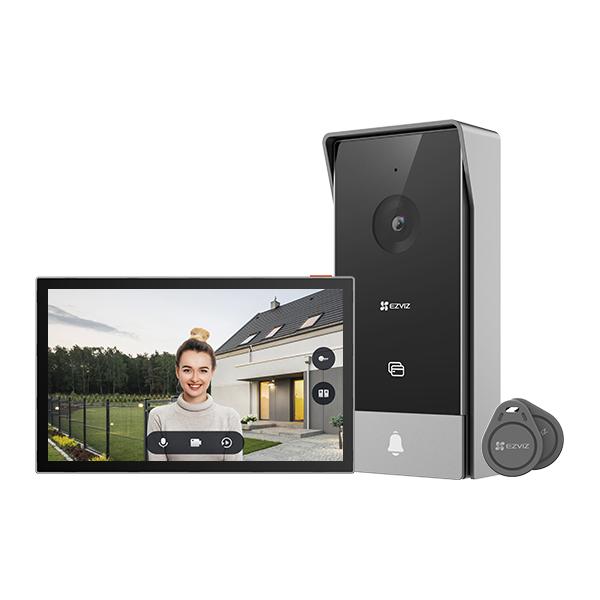 EZVIZ HP5 - VIDEOCITOFONO - FHD - SCHERMO TOUCH 7"" - CONTROLLO REMOTO - RILEVAMENTO MOVIMENTO - AUDIO BIDIREZIONALE - SBLOCCO RFID