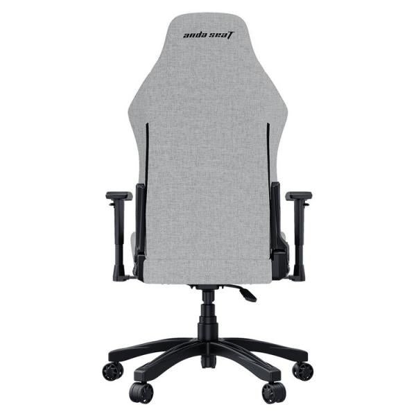 ANDASEAT LUNA SEDIA GAMING TAGLIA L IN TESSUTO GRIGIO