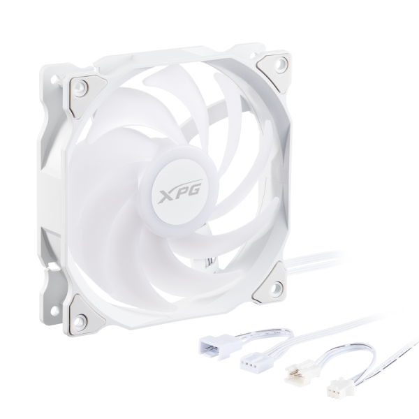 ADATA VENTOLA CASE XPG VENTO R 120 ARGB WHITE (3 PEZZI) 120mm PWM