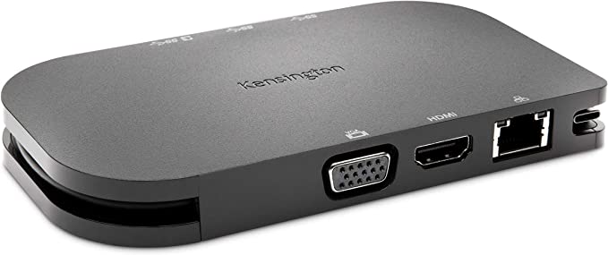 Kensington K33968EU Docking Station 4K Mobile USB-C con Caricabatterie