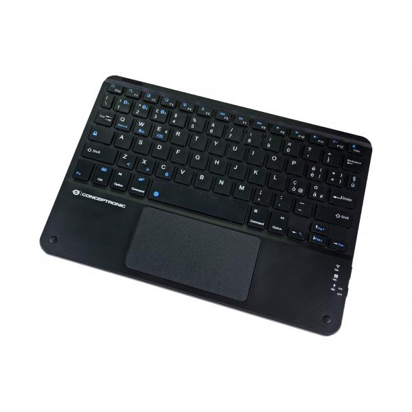 CONCEPTRONIC TOBIN01BIT - TASTIERA BLUETOOTH 10"" CON TOUCHPAD INTEGRATO