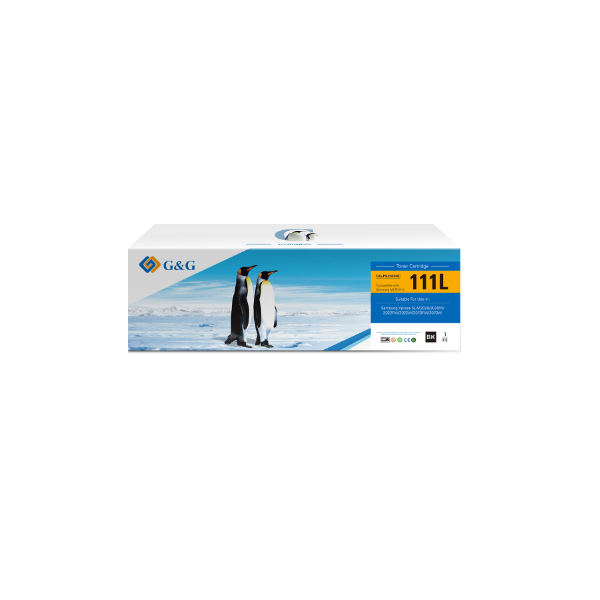 SAMSUNG MLT-D111L BLACK - TONER COMPATIBILE G&G CON CHIP - 1800 PAG.