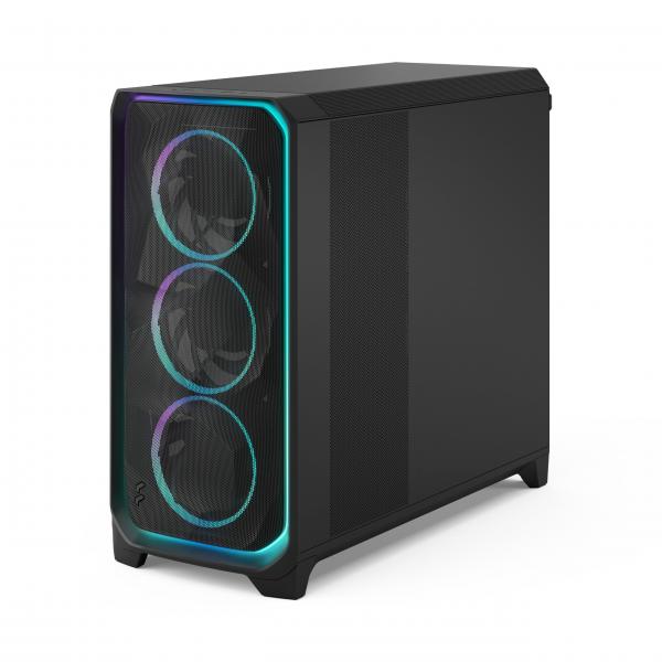 FRACTAL CASE FULL TOWER MESHIFY 3 XL AMBIENCE PRO RGB BLACK TG LIGHT TINT
