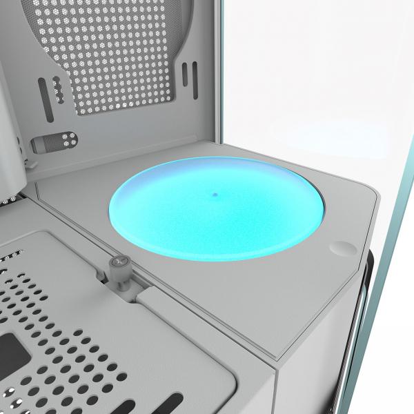 COUGAR CASE MID TOWER FV270 RGB WHITE 2xTG CURVED 4 ARGB FAN + RGB HUB