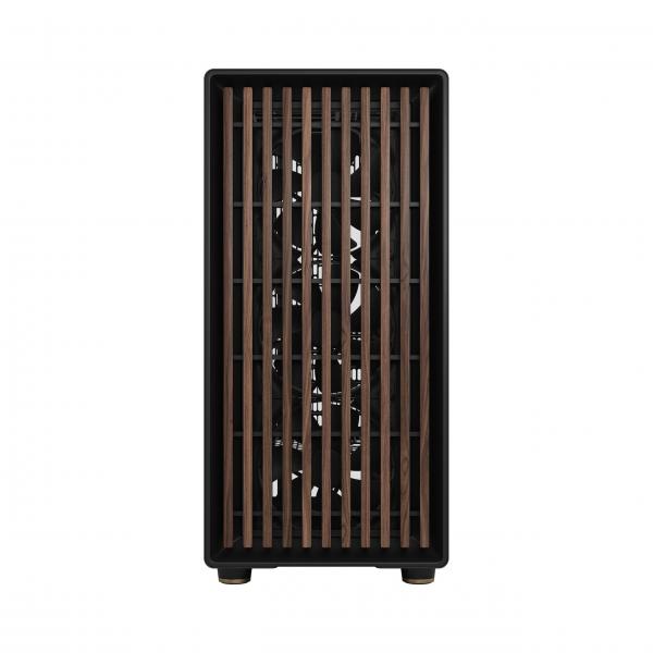 FRACTAL CASE MID TOWER NORTH XL RC CHARCOAL BLACK TG DARK MB connettore inv