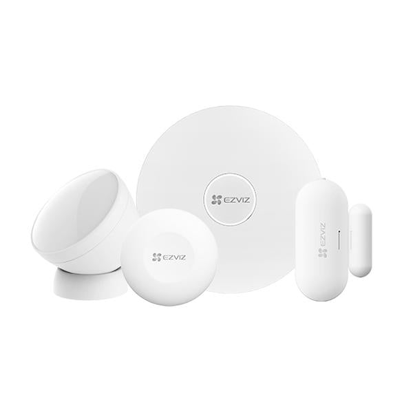 EZVIZ A3 KIT - CENTRALINA - SENSORE PIR - SENSORE APERTURA/CHIUSURA - PULSANTE - ZIGBEE