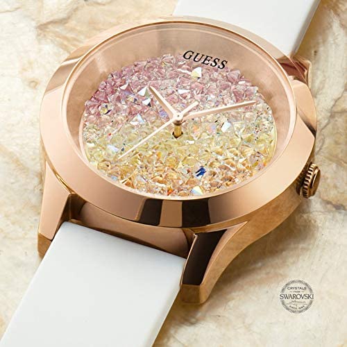 Guess Orologio analogico da donna Crush con cinturino in silicone