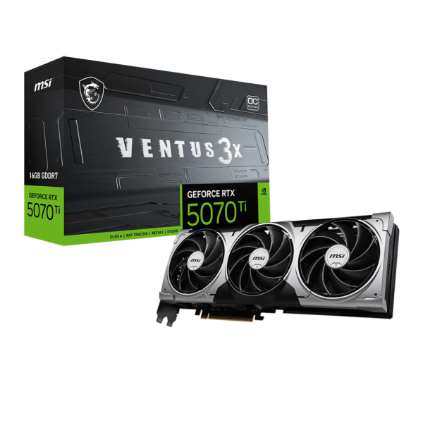VGA MSI GEFORCE RTX 5070 Ti 16G VENTUS 3X OC