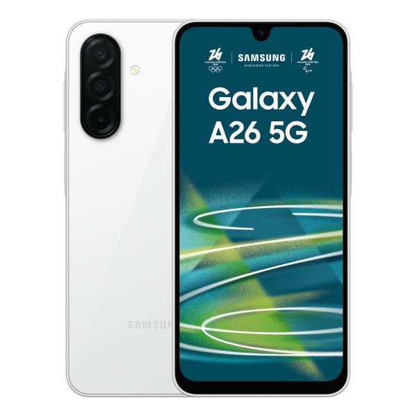 SAMSUNG GALAXY A26 5G WHITE 6.7" 6GB/128GB