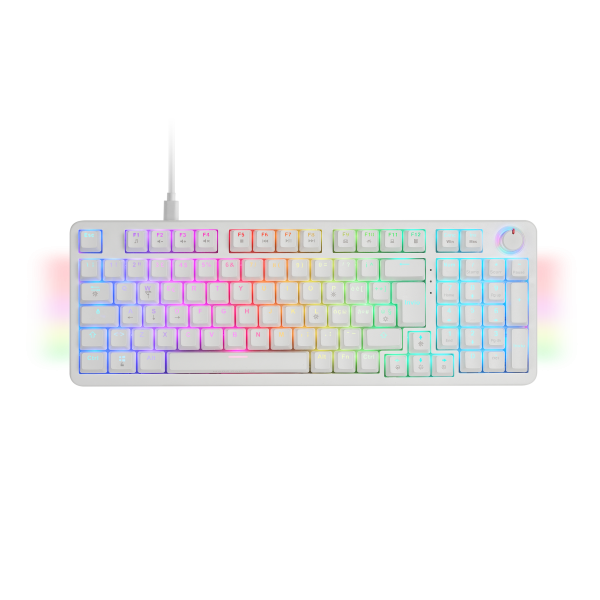 MARSGAMING GAMING TASTIERA MKPROYIT BIANCA FULL RGB MECHANICAL ITALIANA