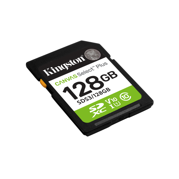 KT 128GB SDXC Canvas Select+