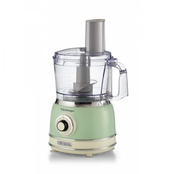 ARIETE 1781/04 - ROBOT DA CUCINA MULTIFUNZIONE VINTAGE (VERDE) - 1.2 L - 2 VELOC.+PULSE